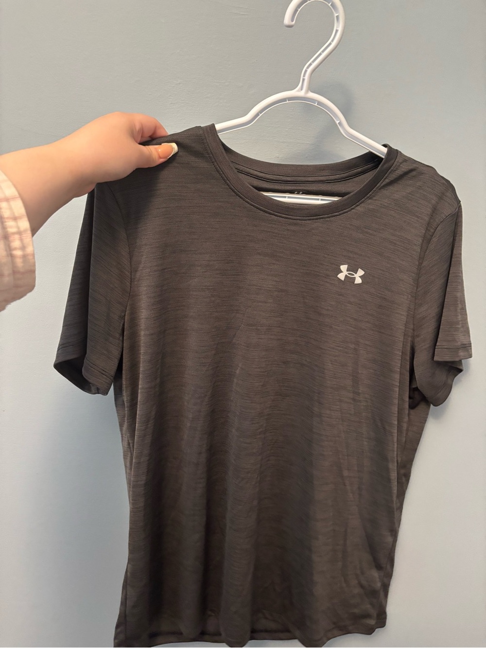 Under Armour Women's Short-Sleeve Performance Tee - Charcoal Gray